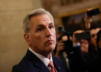 Kevin McCarthy’s argument that secret documents are safer in a bathroom than a garage because ‘a bathroom door locks’ has one fatal flaw