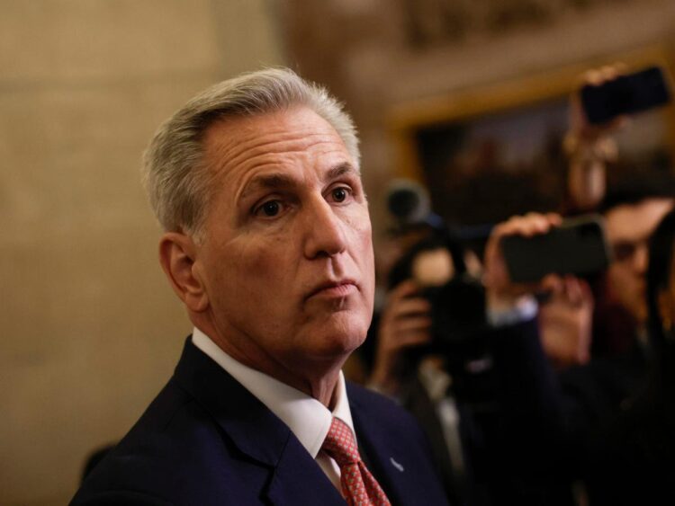 Kevin McCarthy’s argument that secret documents are safer in a bathroom than a garage because ‘a bathroom door locks’ has one fatal flaw