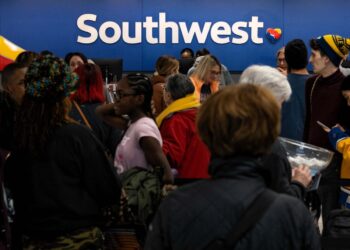 A man said he witnessed a ‘scam’ after airline passengers requested wheelchairs to presumably board a plane first. Southwest Airlines said it’s ‘unable to question’ customers’ disabilities.