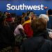 A man said he witnessed a ‘scam’ after airline passengers requested wheelchairs to presumably board a plane first. Southwest Airlines said it’s ‘unable to question’ customers’ disabilities.
