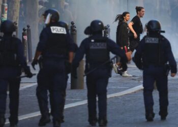 The world is watching in disbelief as France tears itself apart